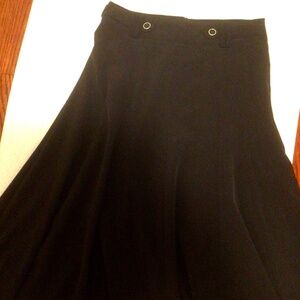 Christopher & Banks Black skirt size 4